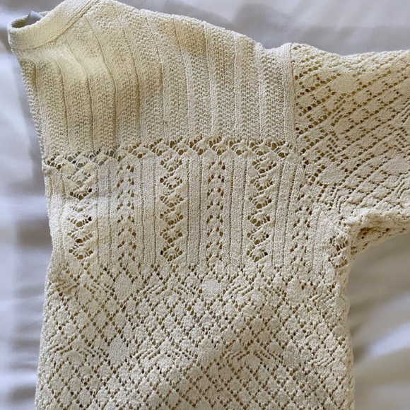 Crochet button up jacket - Picture 3 of 4